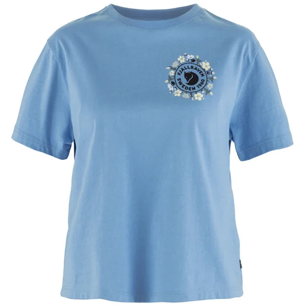 Fjällblomster Logo T-shirt W Chalk White XXS
