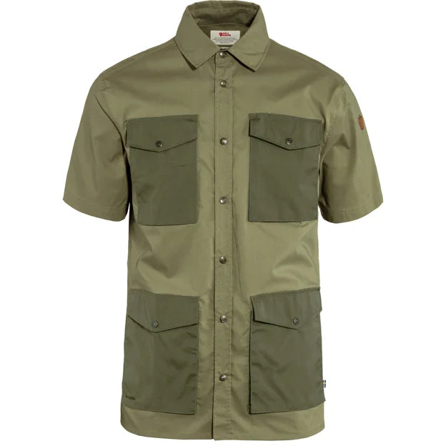 Räven Shirt SS M Green-Laurel Green XS