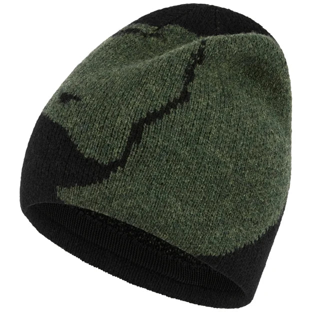 Bergtagen Jacquard Beanie Chalk White-Grey One Size