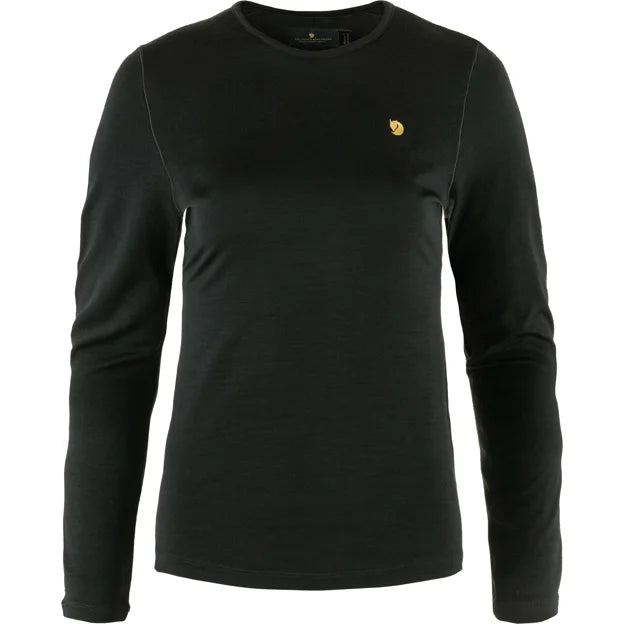 Bergtagen Thinwool LS W Black XXS